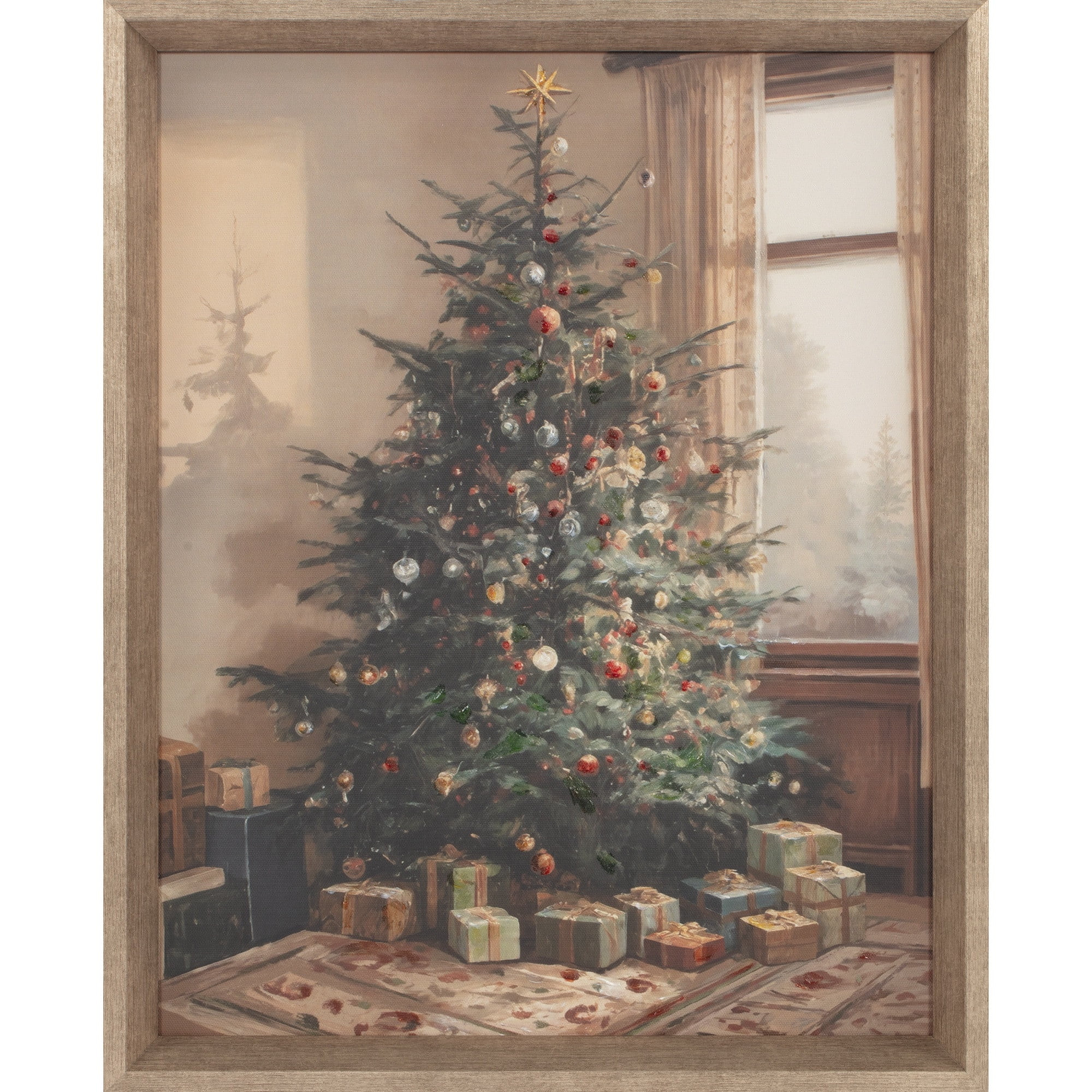 My Texas House Our Christmas Tree Framed Holiday Wall Art 16x20 | Walmart (US)