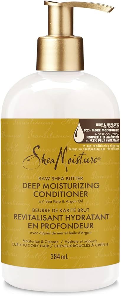 SheaMoisture Deep Moisturizing Conditioner repairs visible signs of damage Raw Shea Butter silico... | Amazon (CA)