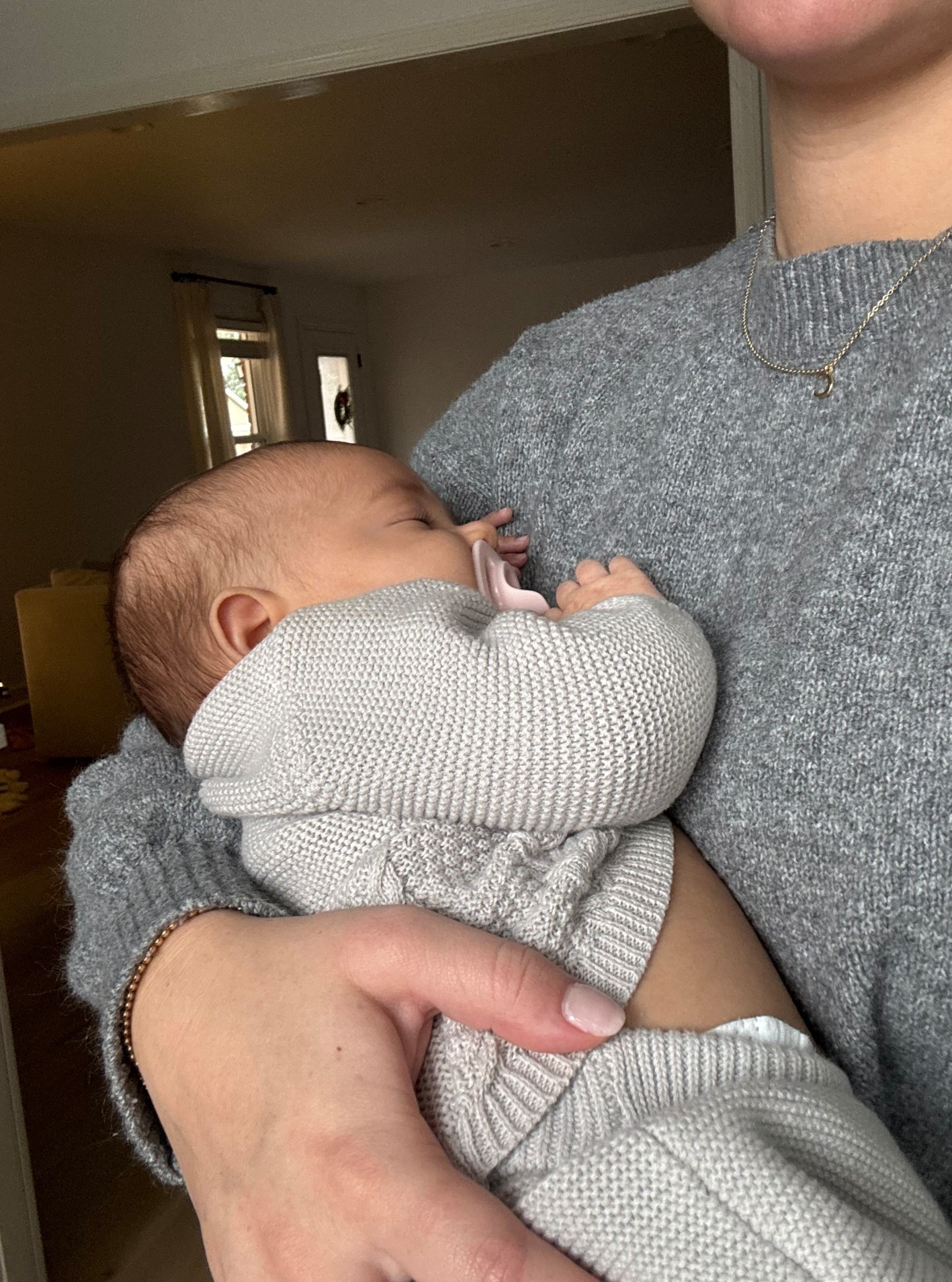 cozy baby knit!! 
