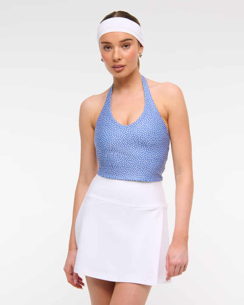 YPB sculptLUX Racerback V-Neck Tank | Abercrombie & Fitch (US)