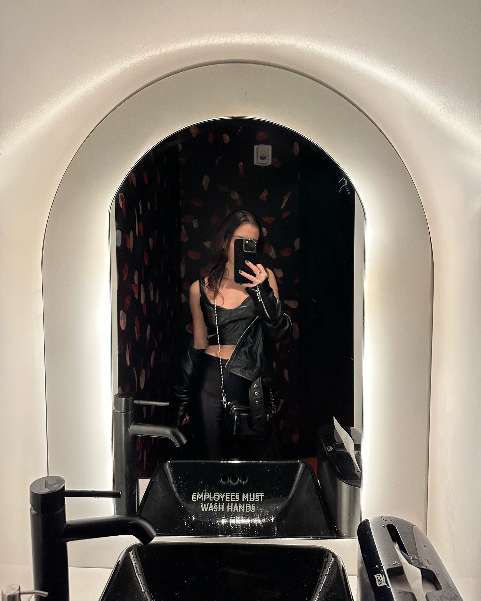 Black leather head to toe

#LTKSeasonal #LTKstyletip