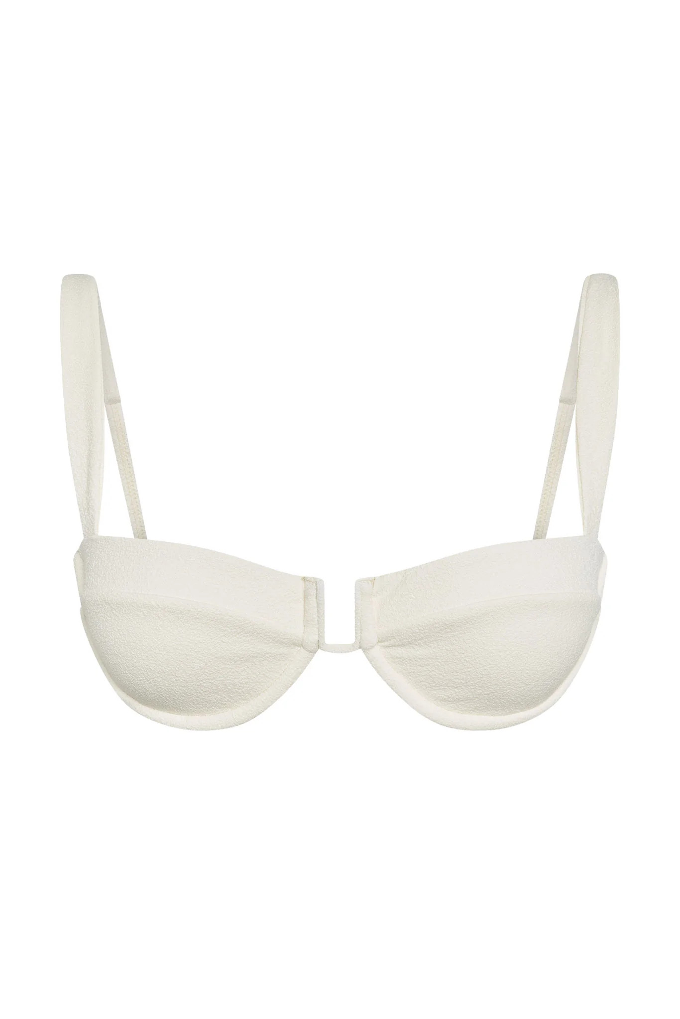 Cala Roja Top - Ivory Boucle | Monday Swimwear