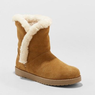 Women's Daniah Suede Winter Boots - Universal Thread™ | Target