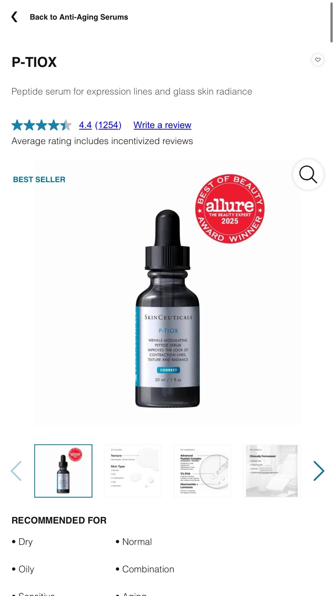 Botox in a bottle 

#LTKOver40 #LTKBeauty #LTKselfcare