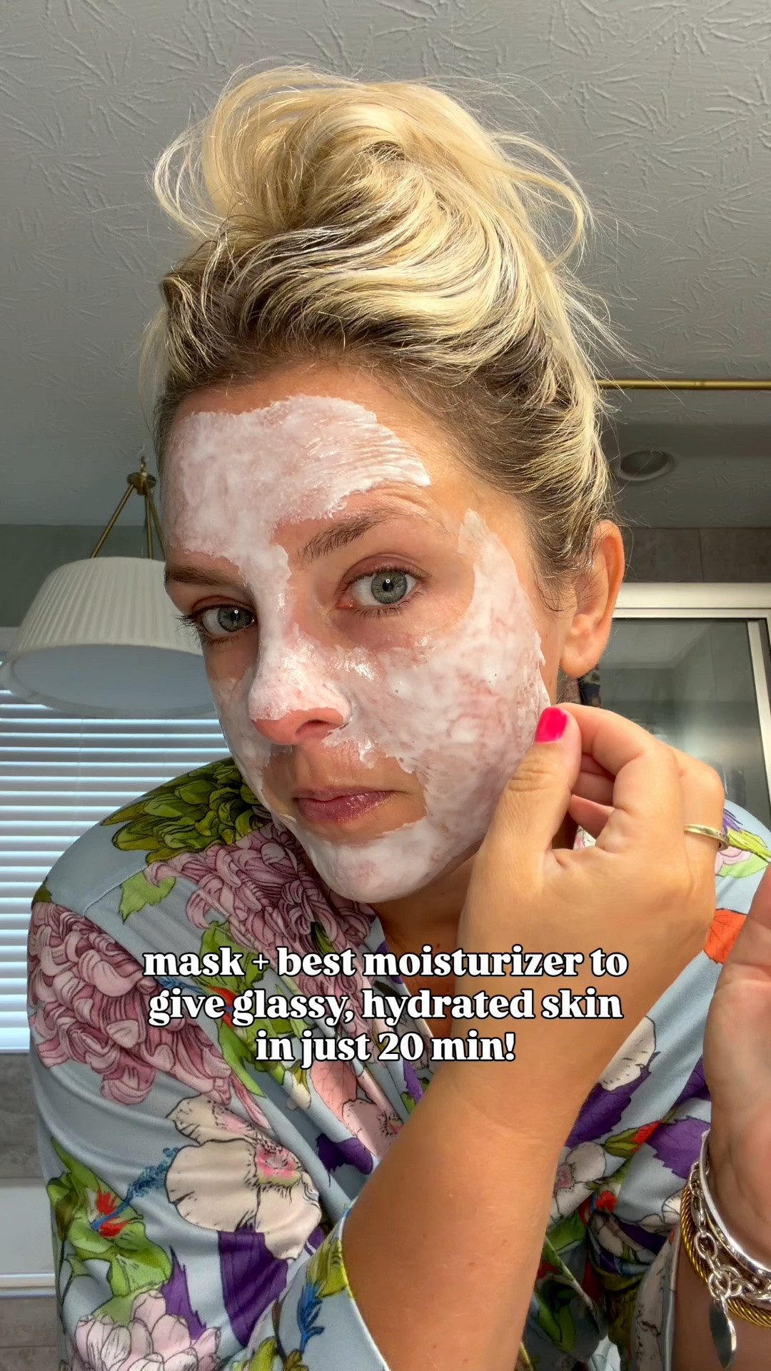 You can about see your reflection in my skin!! I loooove this moisturizer, a little more spendy but worth every penny! And the mask is under $20 so it cost averages to be an affordable duo…it’s called girl math 🤷🏼‍♀️🤣 @Colleen Rothschild

#LTKselfcare #LTKBeauty #LTKOver40