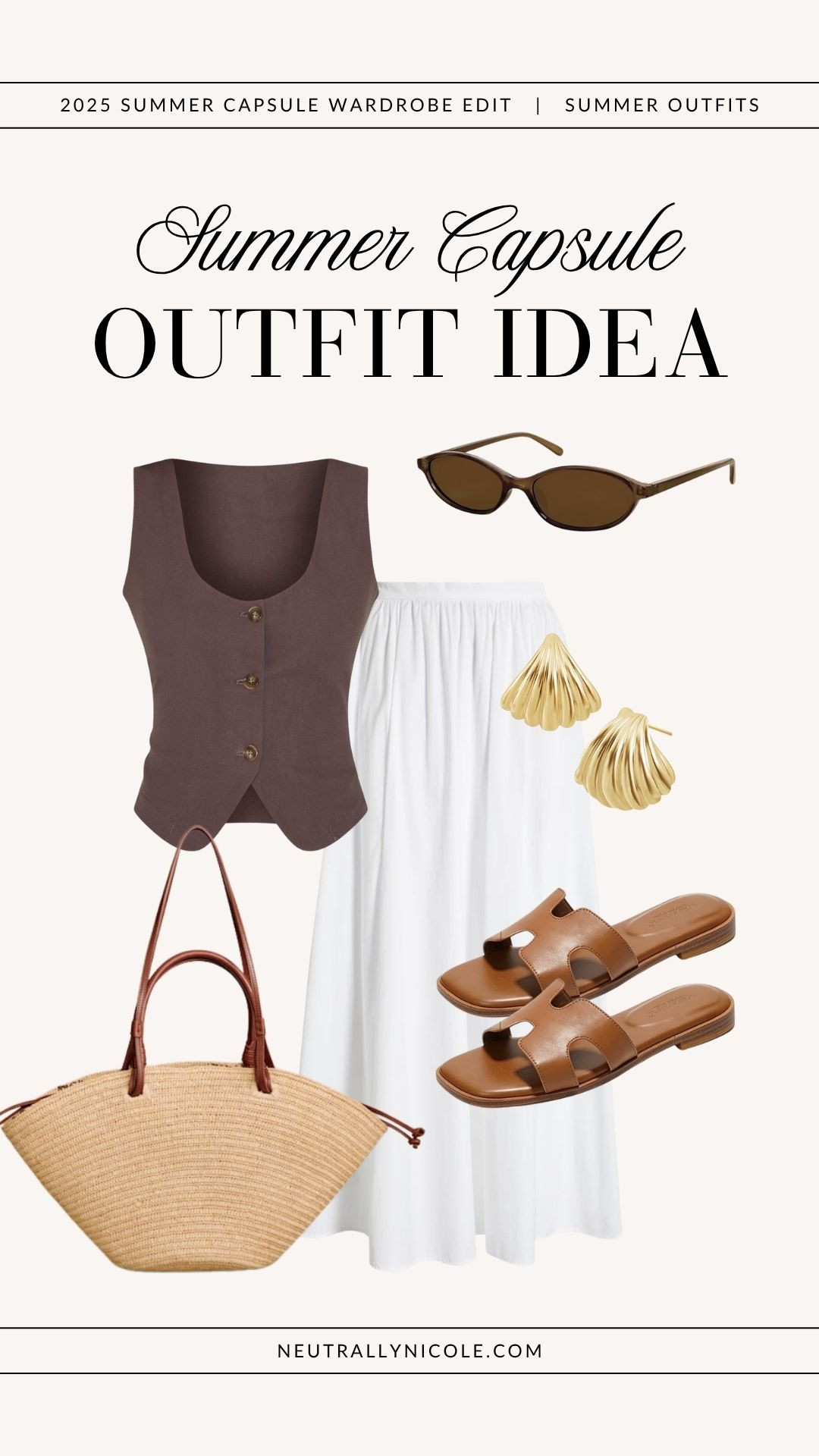 Summer capsule outfit idea | summer outfit, summer outfits, 2025 summer capsule wardrobe, summer capsule outfits, summer staples, summer wardrobe staples, summer closet staples, summer closet essentials, summer essentials, summer basics, summer style, 2025 summer fashion trends, summer bag, summer shoes, summer sandals, summer neutrals, summer 2025, neutral outfit, neutral outfits, neutral style, minimalist outfit, minimalist outfits, minimalist fashion

 

#LTKPetite #LTKSaleAlert #LTKShoeCrush #LTKItBag #LTKStyleTip #LTKFindsUnder50 #LTKFindsUnder100 #LTKTravel #LTKSeasonal