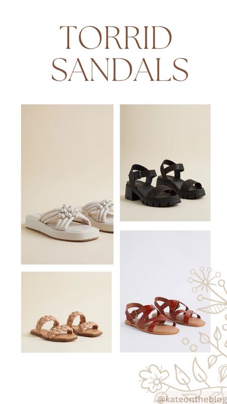 So many cute sandals at Torrid right now! 😍😍 perfect for vacation wear or if you’re planning for warmer weather/summer! Some are on sale!
    
Midsize, plus size, spring 

#LTKcurves #LTKSeasonal #LTKsalealert