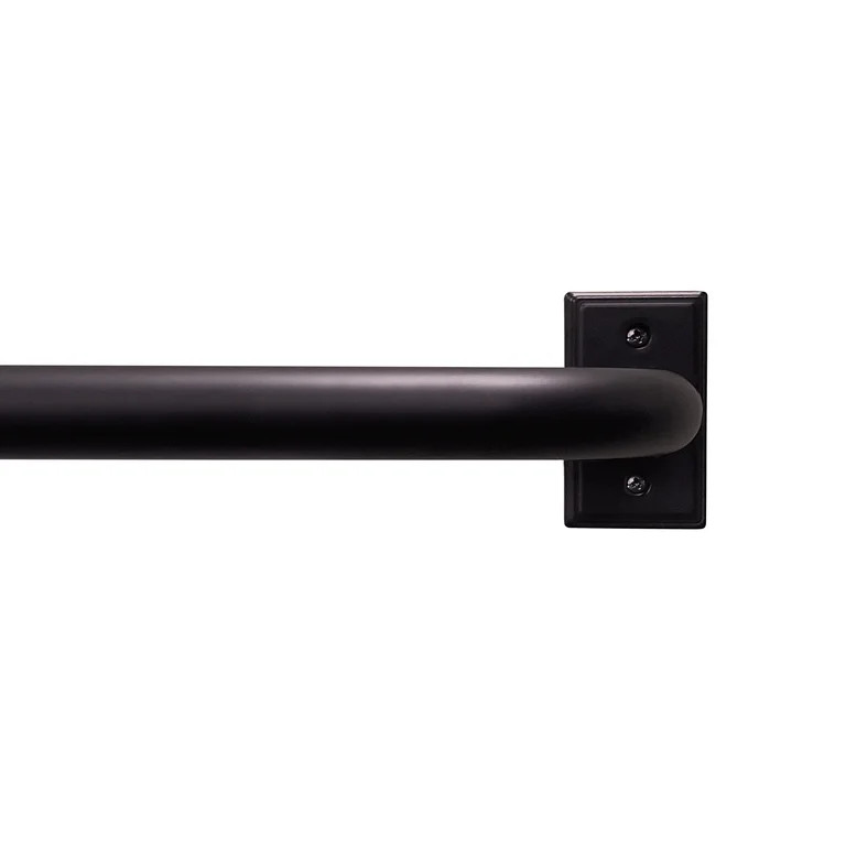 Better Homes & Gardens 1\u201d Oil Rubbed Bronze Metal French Wrap Around Curtain Rod 42-120\u201... | Walmart (US)
