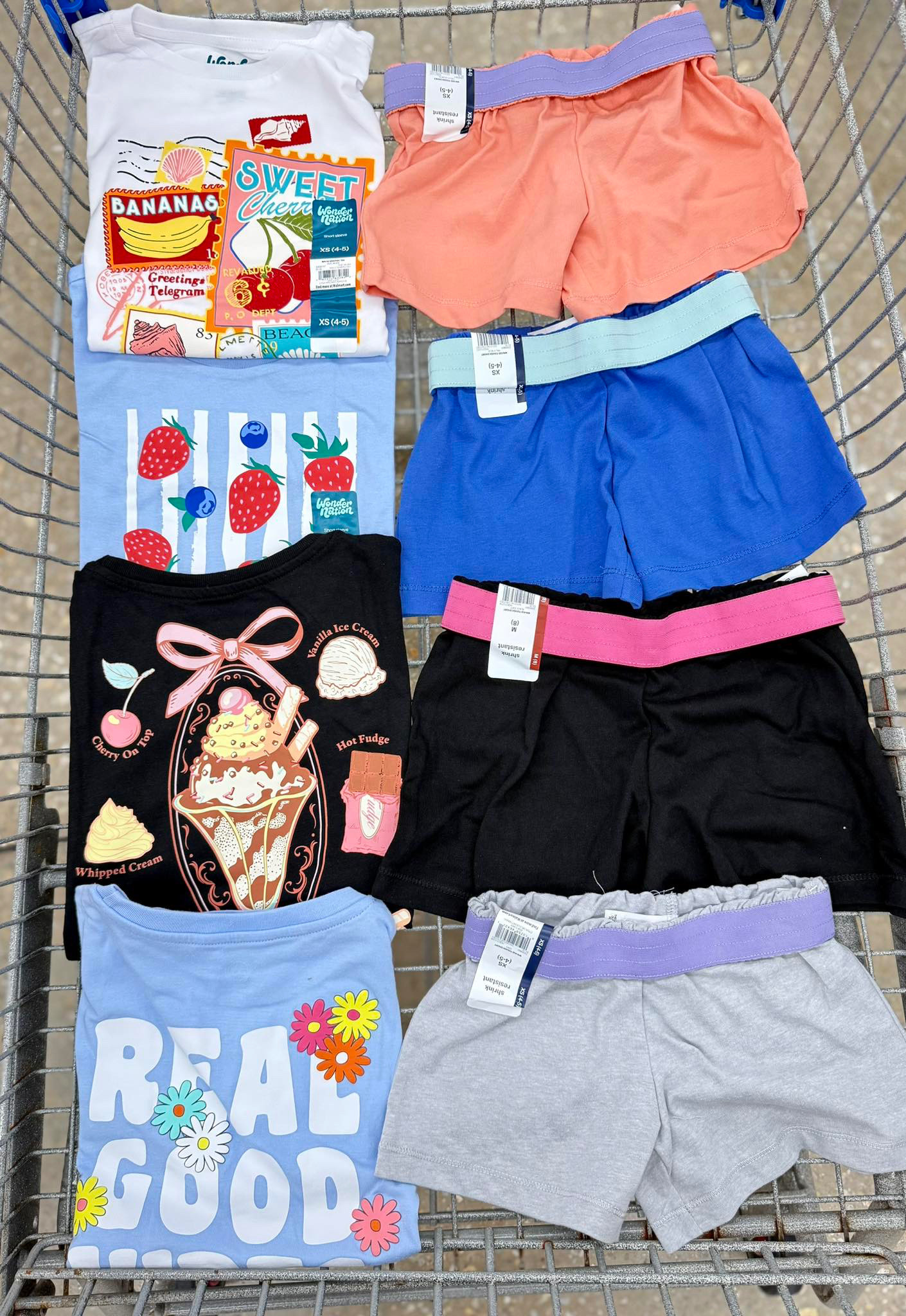 Girls mix and match Summer tees and shorts at Walmart for less than $10 an outfit 😍😱 SO cute! 
-
#walmart #walmartfind #walmartmom #girlfashion #girlstyle #springclothing #kidsfashion #kidstyle #girlmom #toddlergirlfashion #toddlergirlstyle #toddlergirloutfit 

 #LTKmomlife #LTKBump #LTKKids