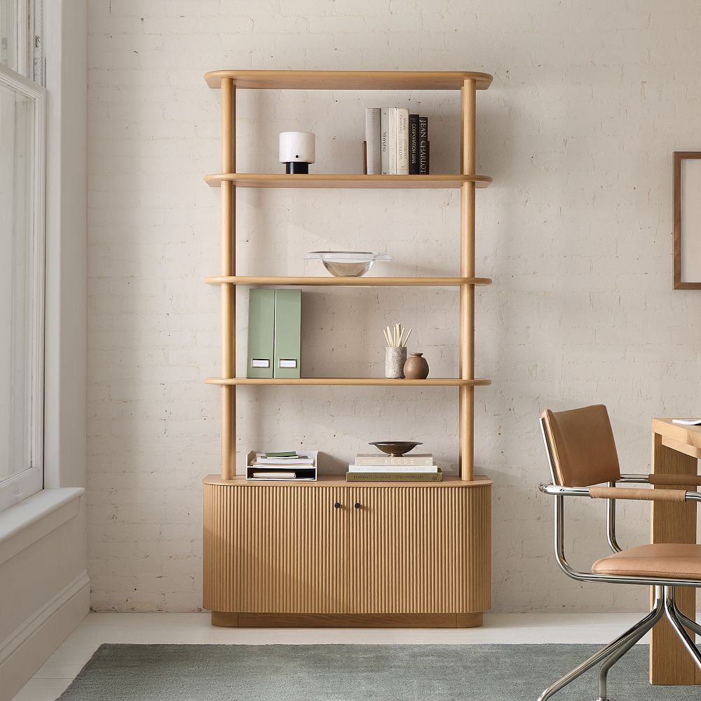 Ellington Storage Shelf Unit (40") | West Elm (US)