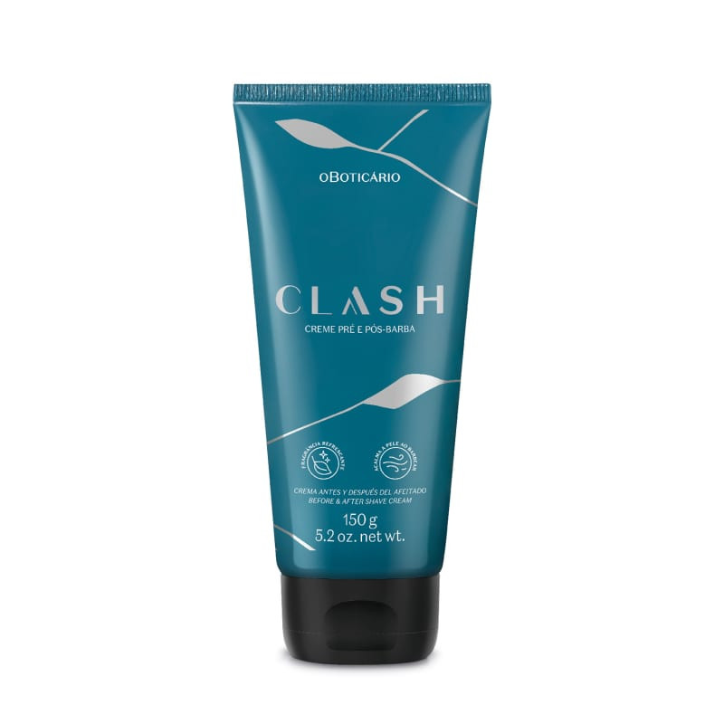Creme Pré E Pós-Barba Clash 150g | O Boticario | oBoticario (BR)