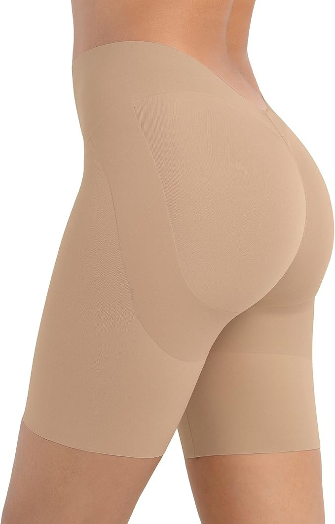Leonisa InvisiPlunge Undetectable Plunge Moderate Compression Low-Back Shapewear Shorts for Tummy... | Amazon (US)