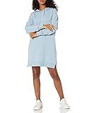 Amazon.com: The Drop Women's The Drop Women's Iona Long Sleeve Hooded Mini Sweatshirt Dress Adobe... | Amazon (US)