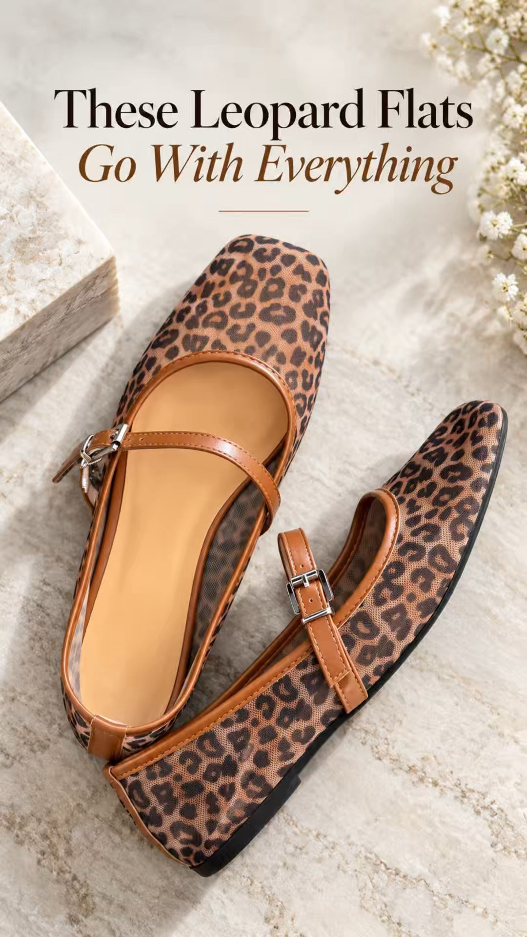 Leopard print flats, women over 50 fashion, midsize fashion, fall shoes for women, comfortable flats, affordable shoes, everyday fall outfit, animal print shoes, trendy flats, classic fall shoes, comfortable shoes for women, midlife style, easy fall style, fall fashion over 50, midsize over 50, versatile shoes, casual fall outfit, stylish comfortable shoes, leopard print outfit, fall wardrobe essentials