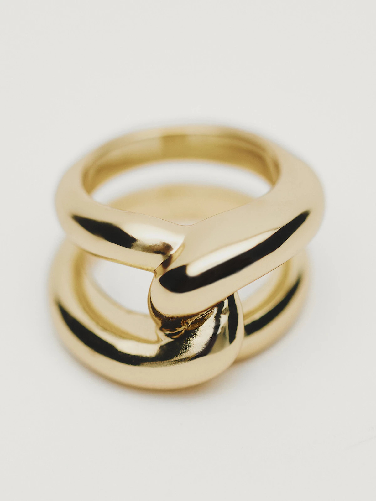 Ring with knot detail | Massimo Dutti US