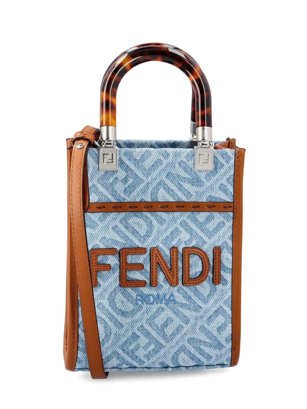 Fendi Mini Sunshine Shopper Bag | Cettire Global