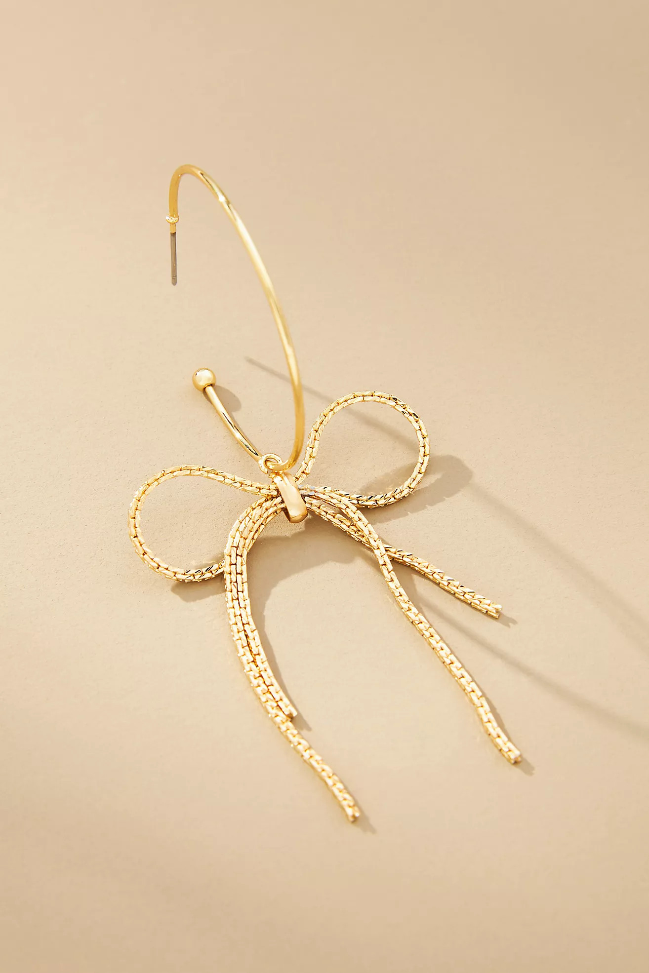 Bow Hoop Earrings | Anthropologie (US)