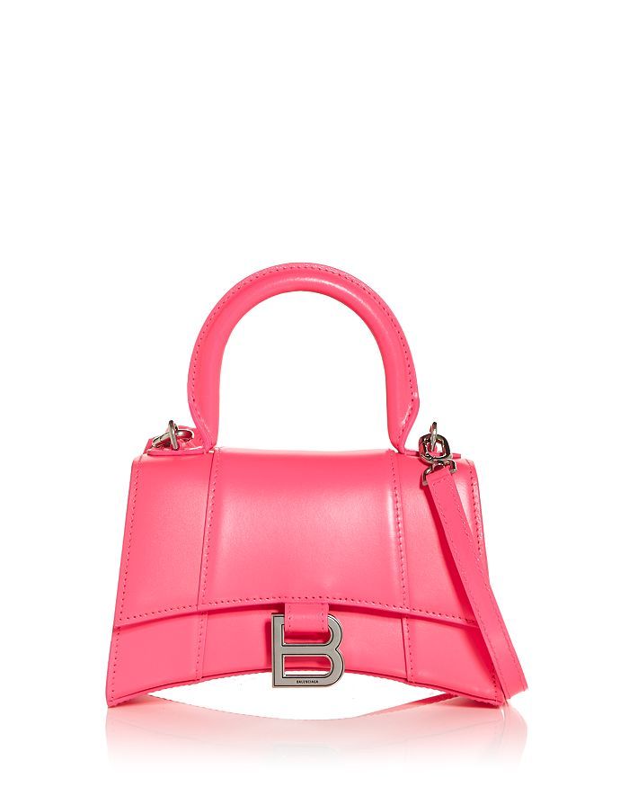 Hourglass XS Leather Top Handle Bag | Bloomingdale's (US)