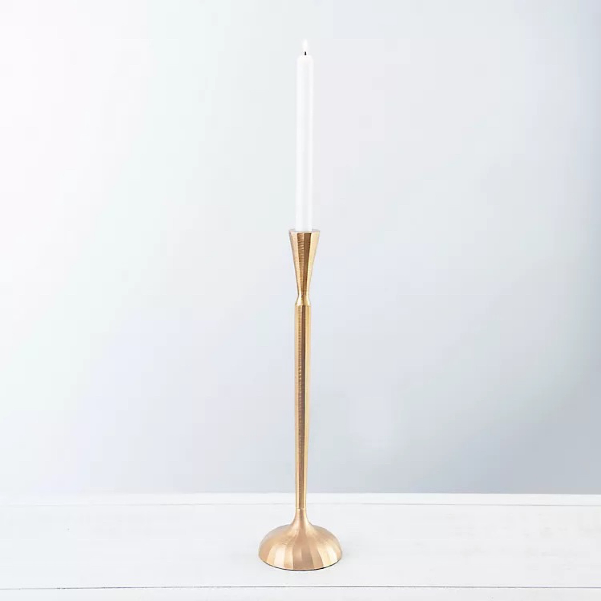 Gold Metal Taper Candle Holder, 18in

#LTKHoliday #LTKhome #LTKSeasonal