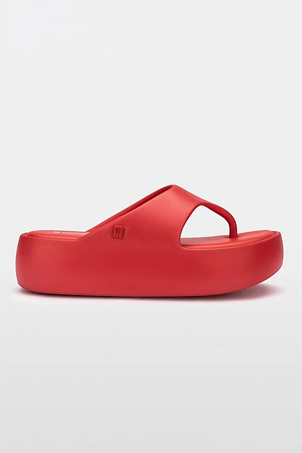 Melissa Free Platform Thong Sandal in Red, Women's at Urban Outfitters | Urban Outfitters (US and RoW)