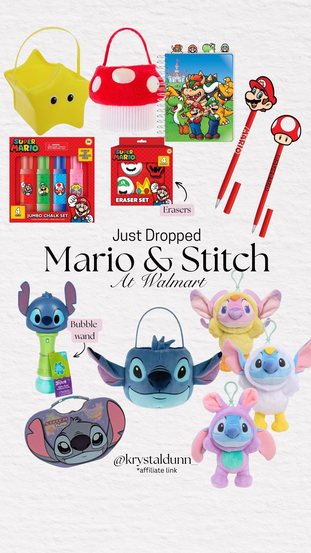 New Easter baskets at Walmart

#stitch #mario

#LTKKids #LTKmomlife