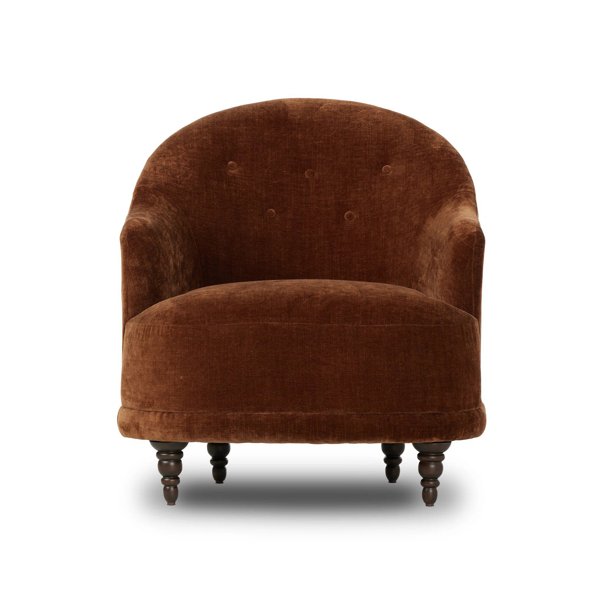 Reid Velvet Tufted Armchair | Joss & Main