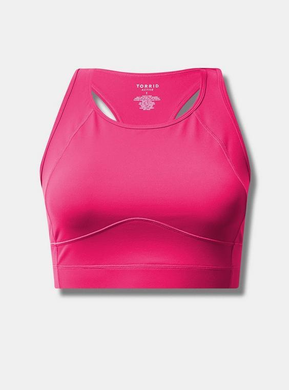 Low-Impact Wireless Longline Active Sports Bra | Torrid (US & Canada)