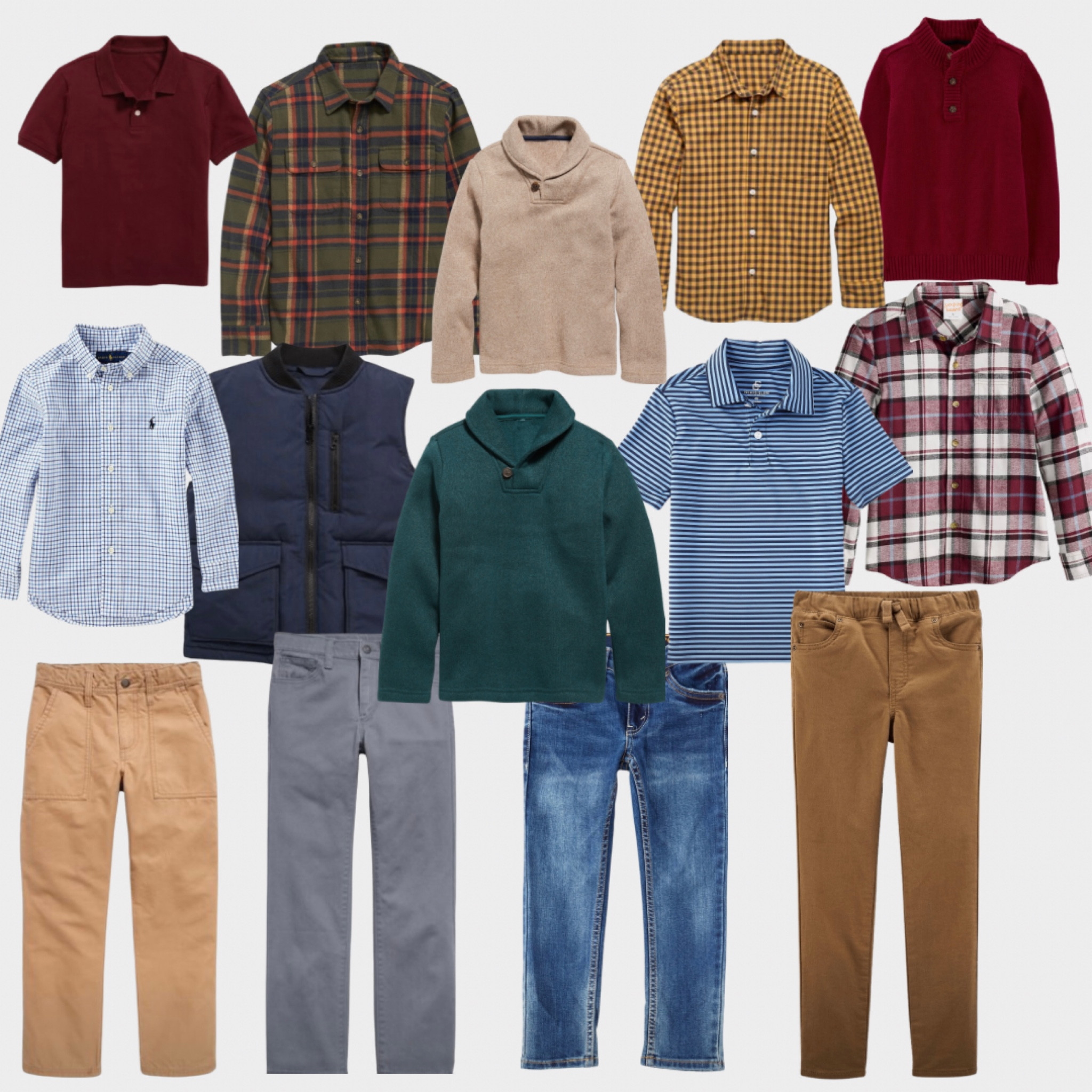 Boys fall family photo outfits!! Family photos! Fall fashion! Boys fashion! 

#LTKSeasonal #LTKkids #LTKunder50