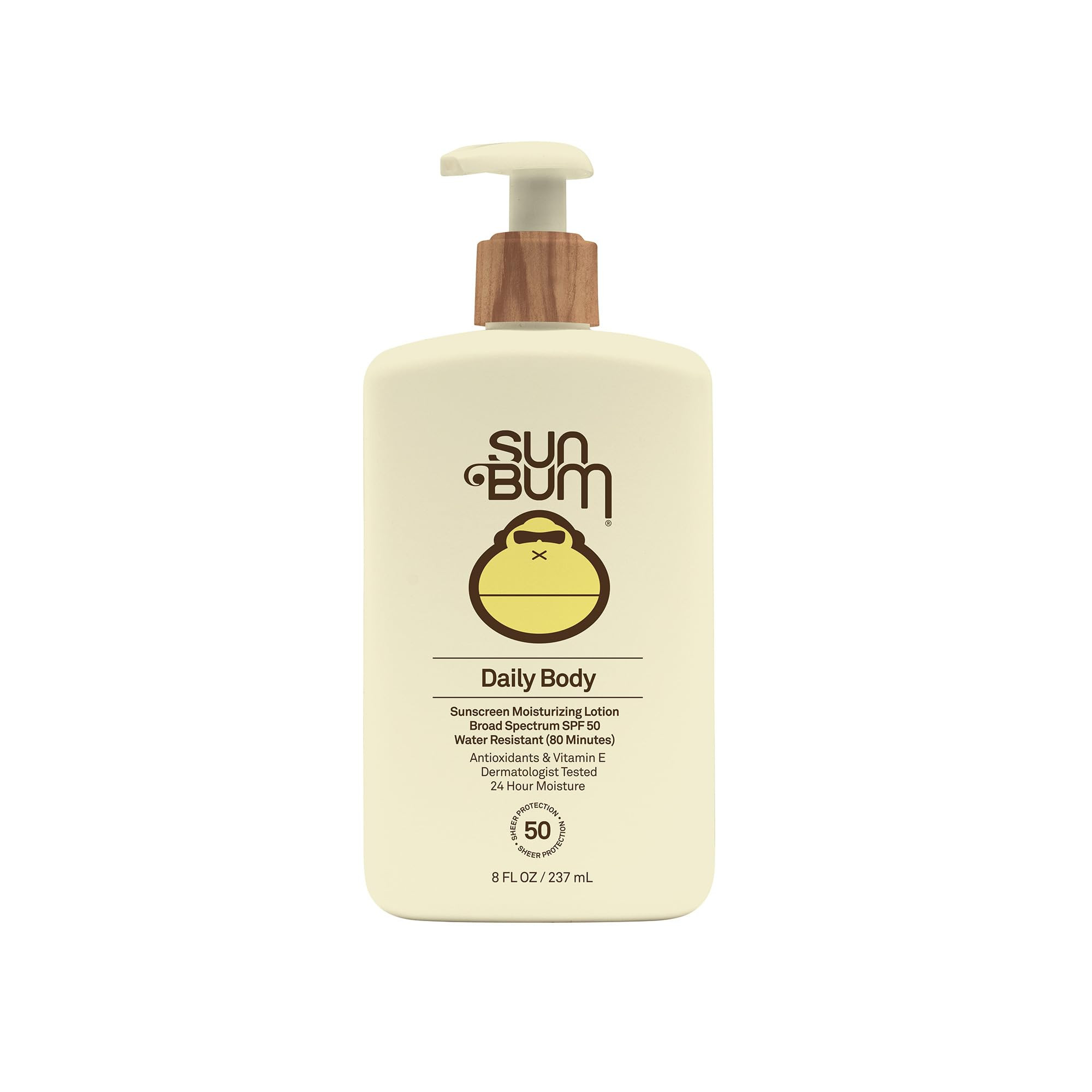 Sun Bum Daily SPF 50 Sunscreen Body Lotion - Broad Spectrum Moisturizing Sunscreen with Vitamin E... | Amazon (US)