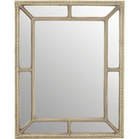 97 x 7cm Classic Wall Mirror in Cream | La Redoute (UK)
