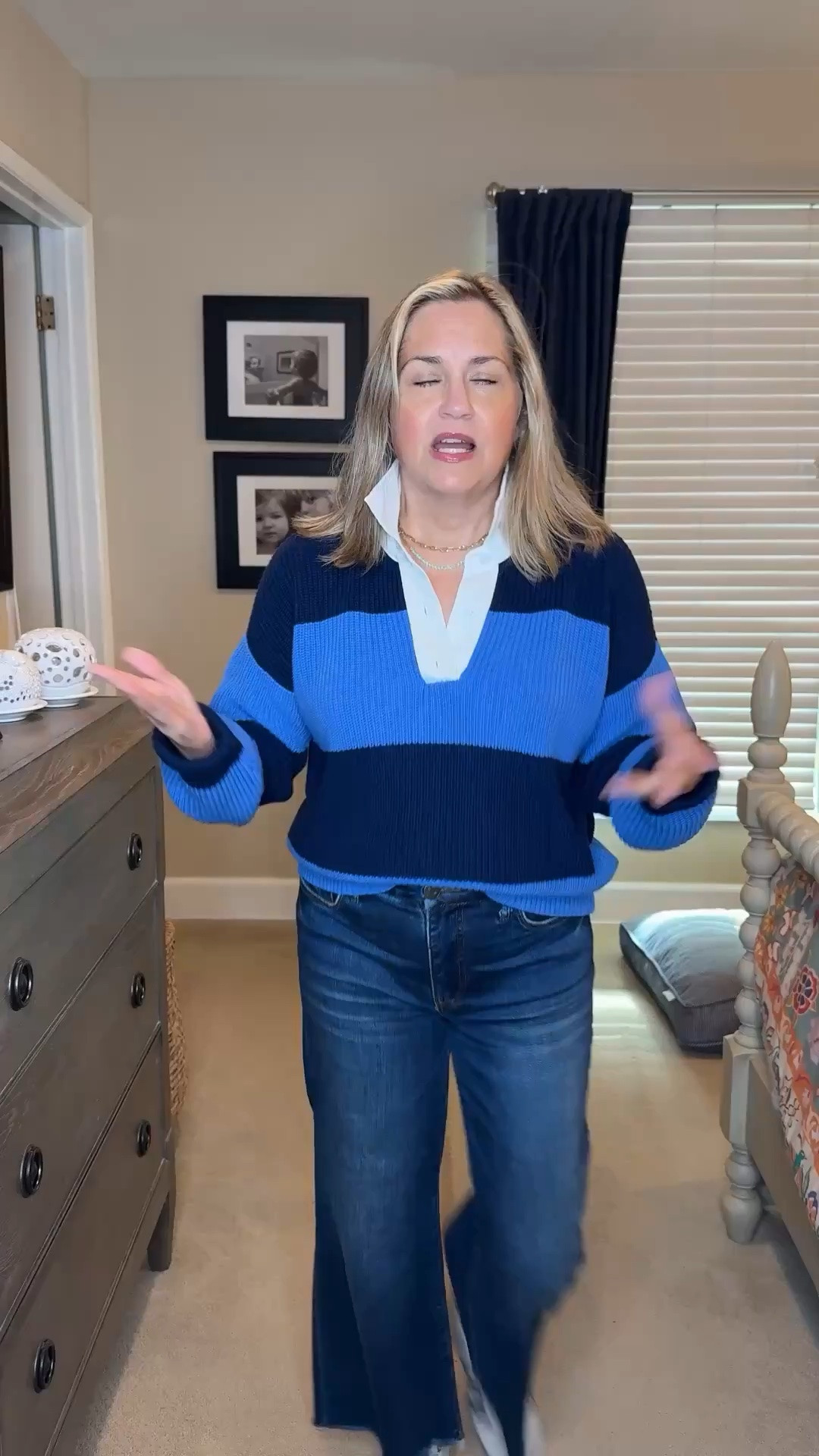 Both my favorite jeans and this adorable sweater are on sale this weekend. I am wearing the 2 petite in the jeans. I have since purchased a 4 petite because I’ve gained a few pounds and both fit beautifully and I can still wear these.  Jeans are 20% off sitewide for the weekend. No code needed.  Code for sweater is LABORDAY

#LTKOver40 #LTKSaleAlert #LTKootd