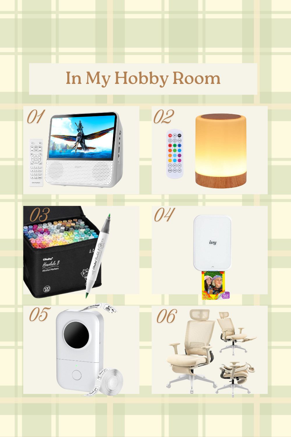 a few of the useful items in my cozy hobby room! 🎨🖌️🤎 

 #LTKHome