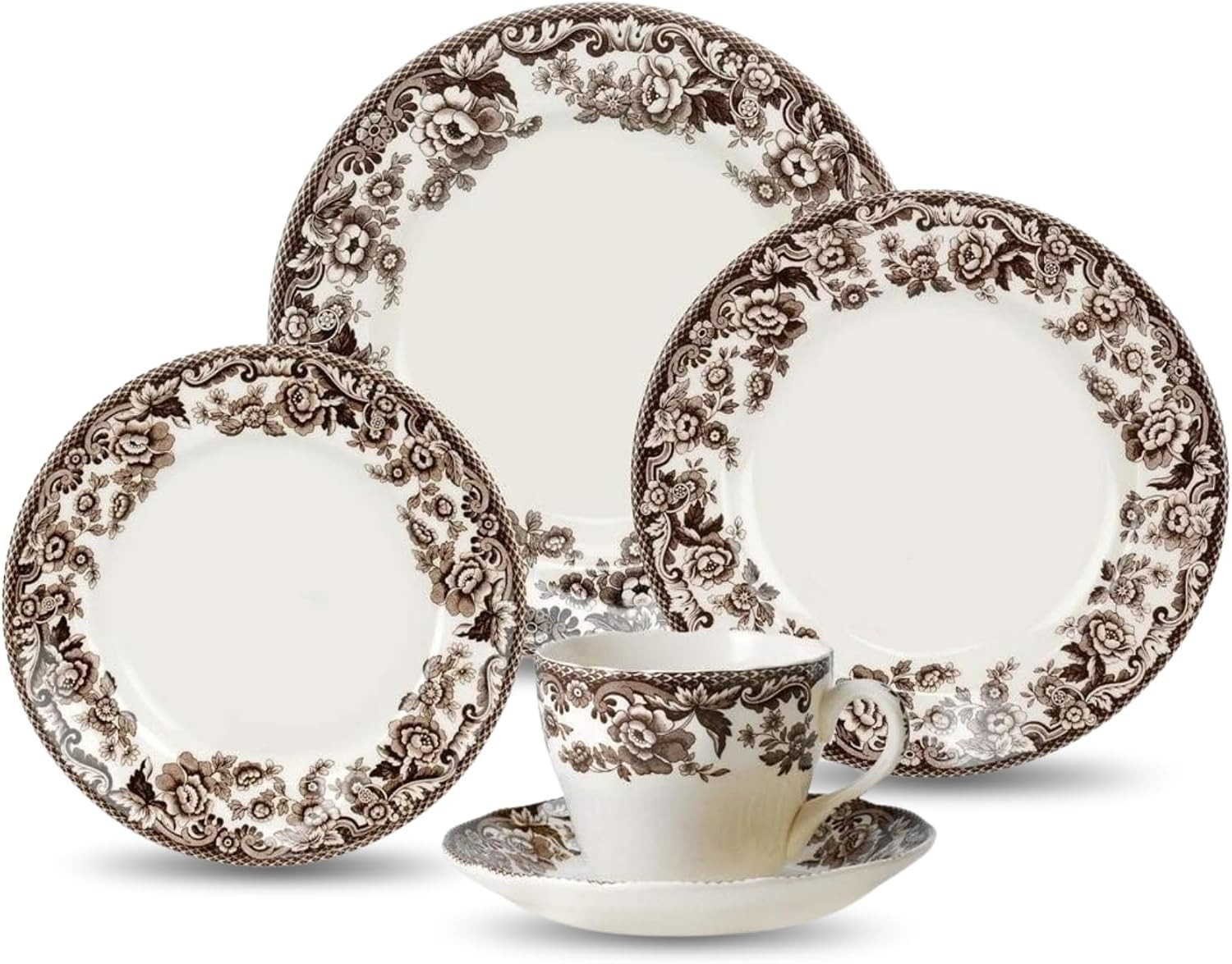 Spode Delamere 5-Piece Place Setting (Service for 1)- Fine Earthenware | Amazon (US)