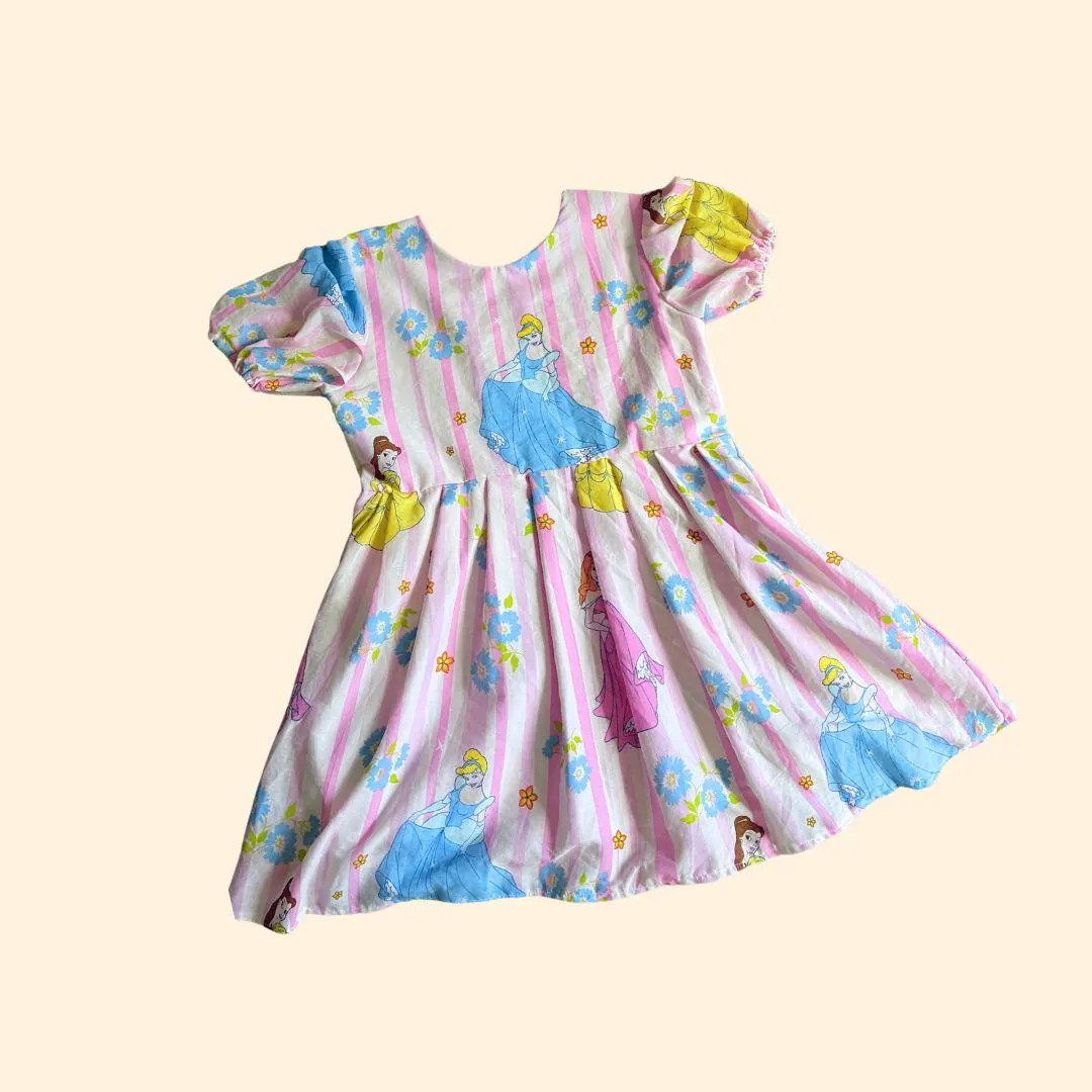 VINTAGE SHEET DRESS // Princess // Belle // Cinderella // Floral // Womens Xl // Disneyland // Di... | Etsy (US)