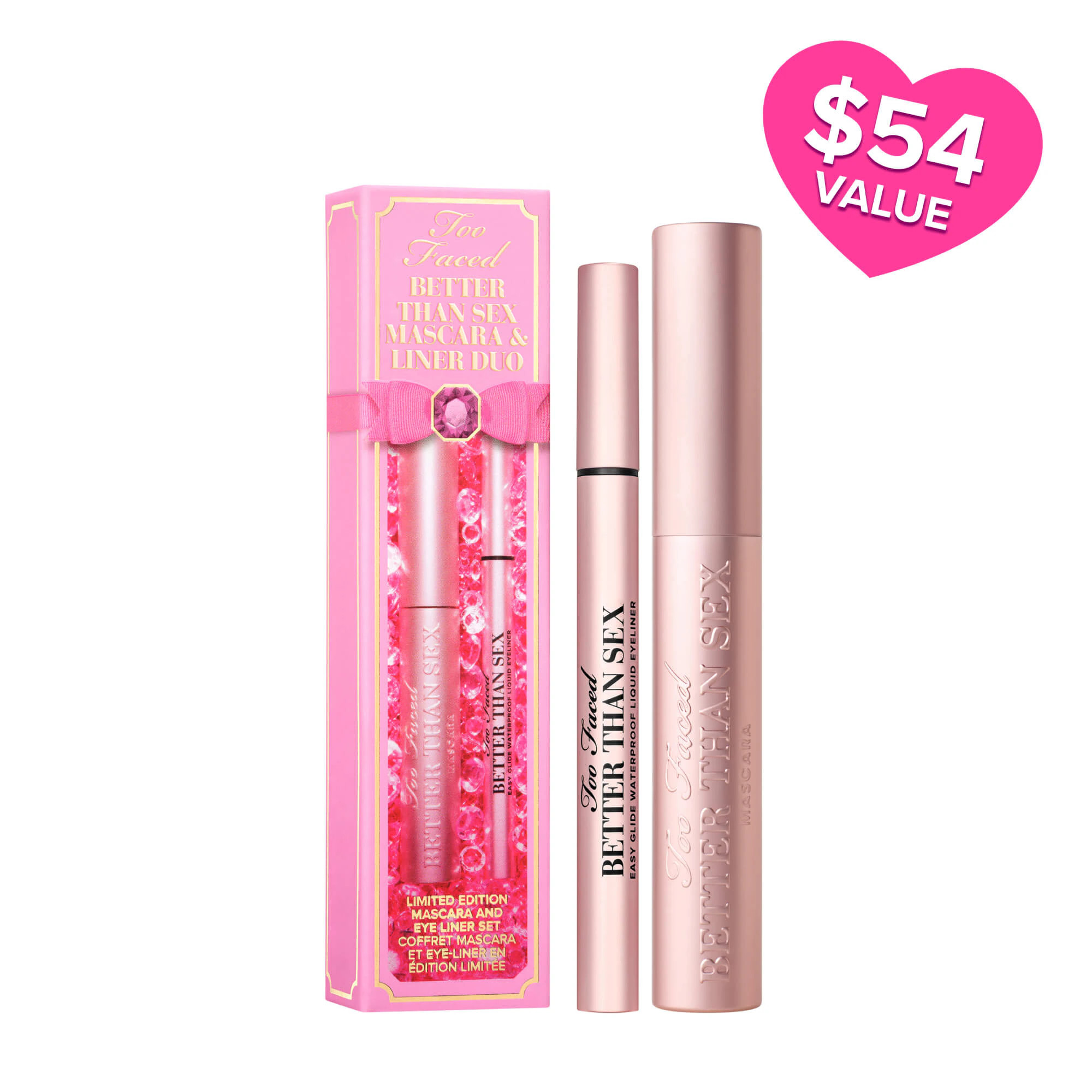 Better Than Sex Mascara & Liner | Limited Edition Set | Too Faced US