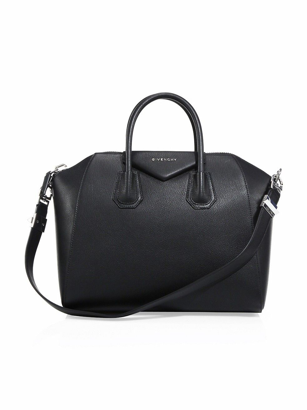 Medium Antigona Leather Satchel | Saks Fifth Avenue