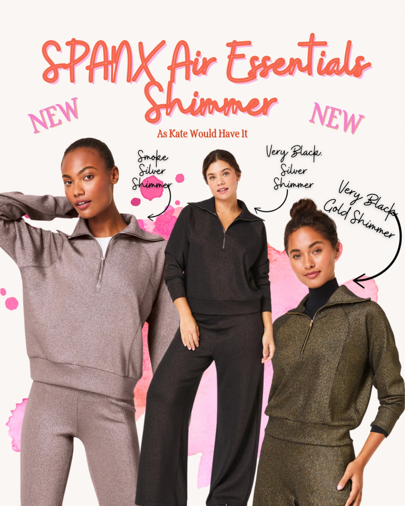 Ugh. ✨The new SPANX Air Essentials Shimmer pieces are E V E R Y T H I N G✨

#LTKActive #LTKSeasonal #LTKHoliday