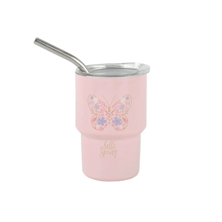 Cook With Color 5oz Double Walled Stainless Steel Mini Tumbler, Vacuum Insulated, Reusable Cup, S... | Walmart (US)