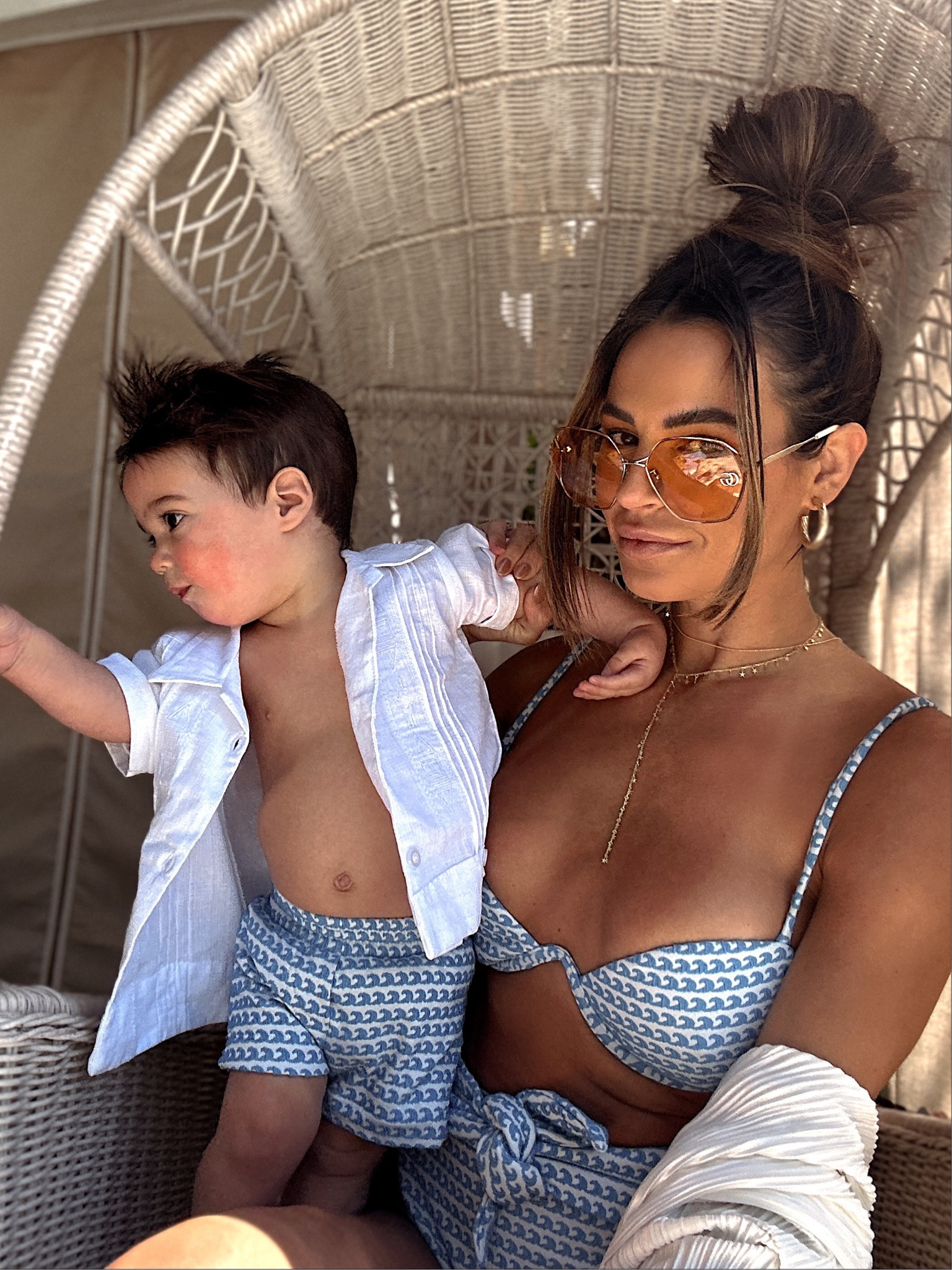 Such a short period of time before he’ll never allow me to have a matching swim slay again. Ft. Mommy and me sets from @montce

#LTKbaby #LTKstyletip #LTKswim