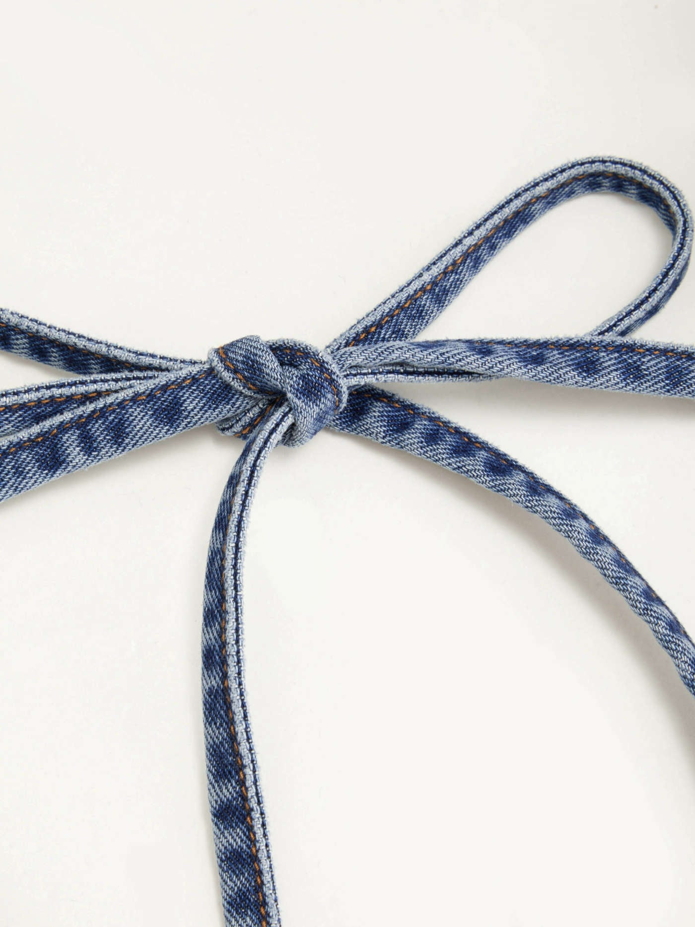 Denim Cider Denim V-neck Knotted Wide Leg Jumpsuit Curve & Plus For Work | Cider