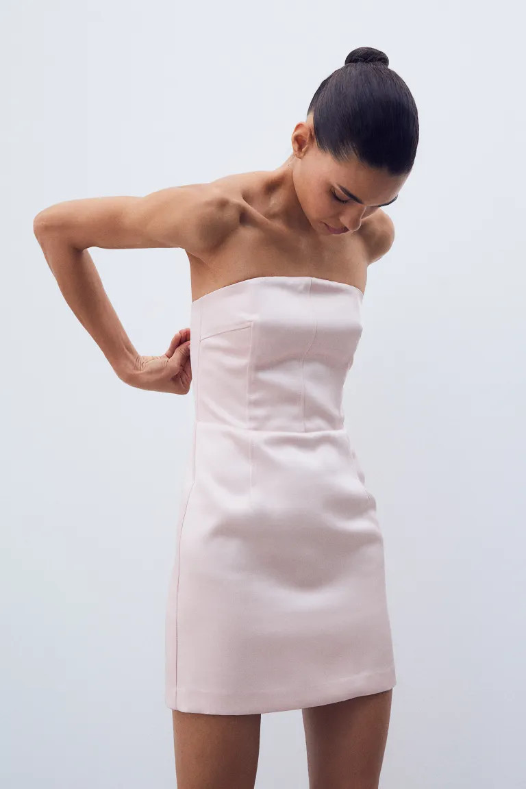 Mini bandeau dress | H&M (UK, MY, IN, SG, PH, TW, HK)
