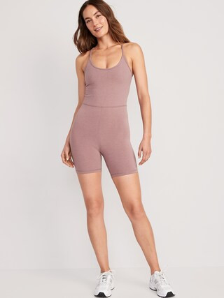 PowerChill Cami Bodysuit for Women -- 6-inch inseam | Old Navy (US)