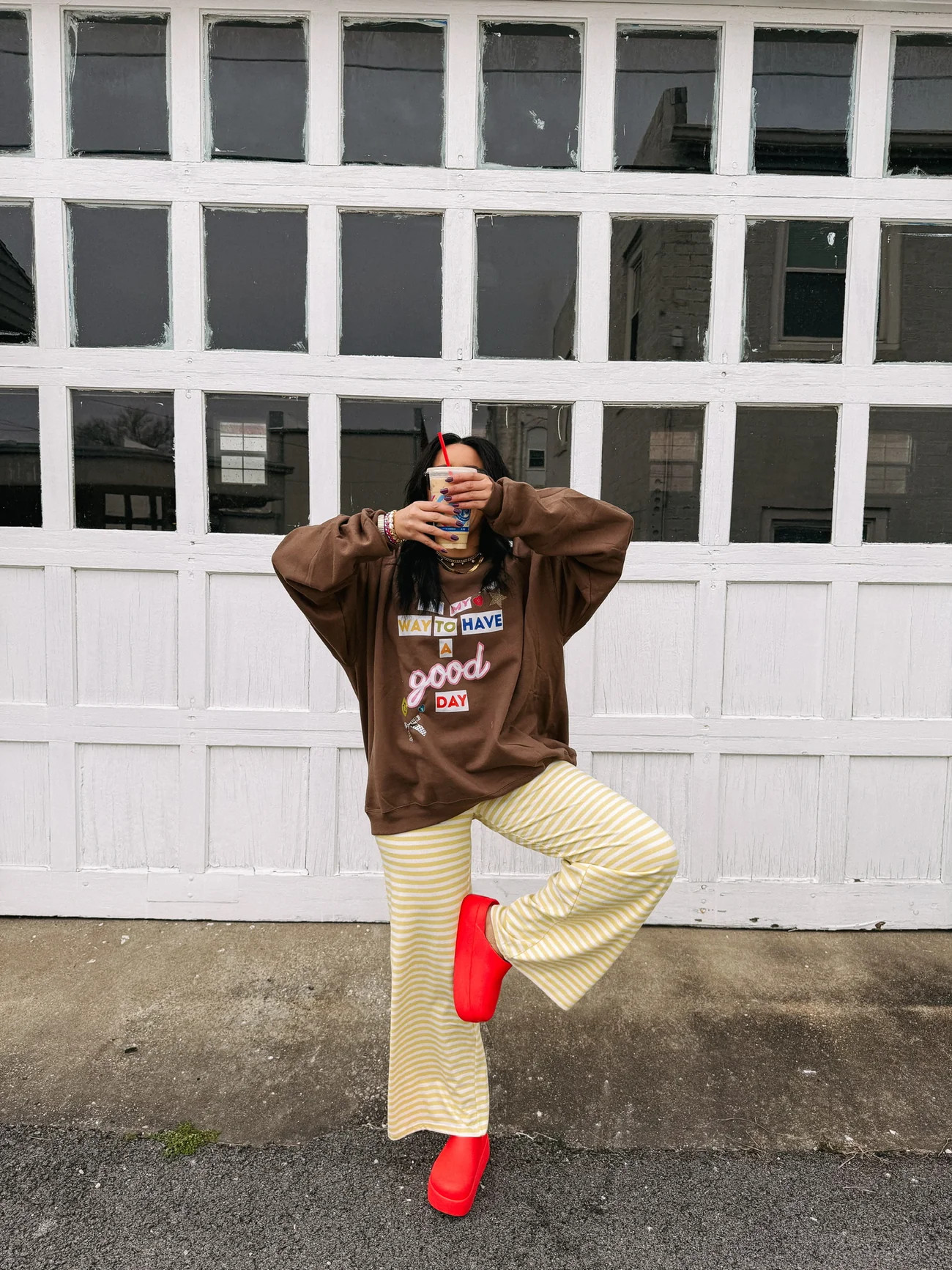 ETTA OG | on my way to a good day sweatshirt | Etta+East