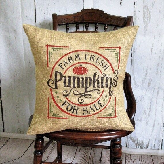 Fall pillows, farmhouse Halloween decor, Pumpkin pillow, Pumpkins for sale, Halloween pillow, bur... | Etsy (US)