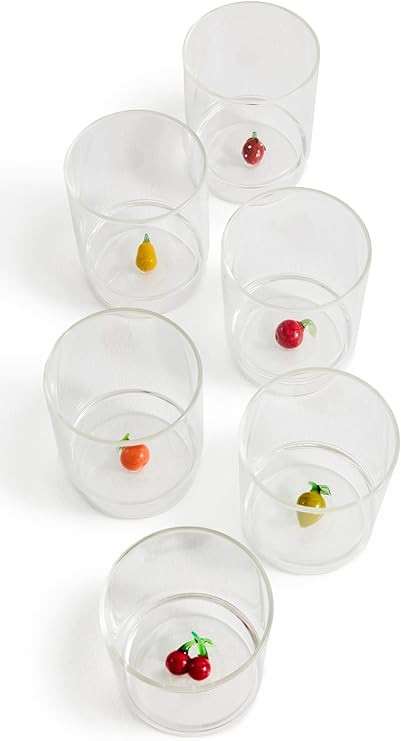 Zafferano Women's Tecca Fruita Tumbler Set of 6 | Amazon (US)