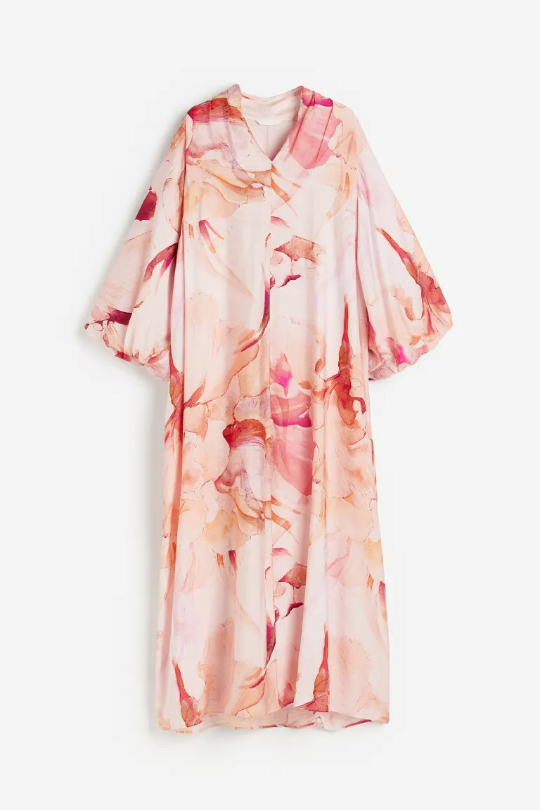 Crêpe maxi dress | H&M (UK, MY, IN, SG, PH, TW, HK)