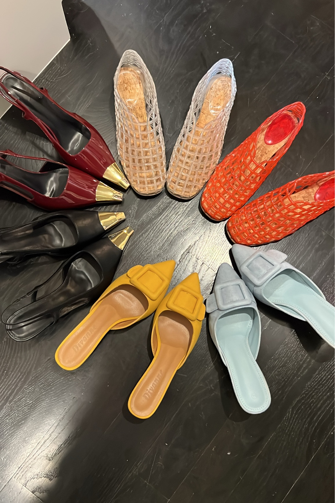 Designer shoe look a likes

Size up 1/2 size if you have a wide foot 

#LTKU #LTKFindsUnder50