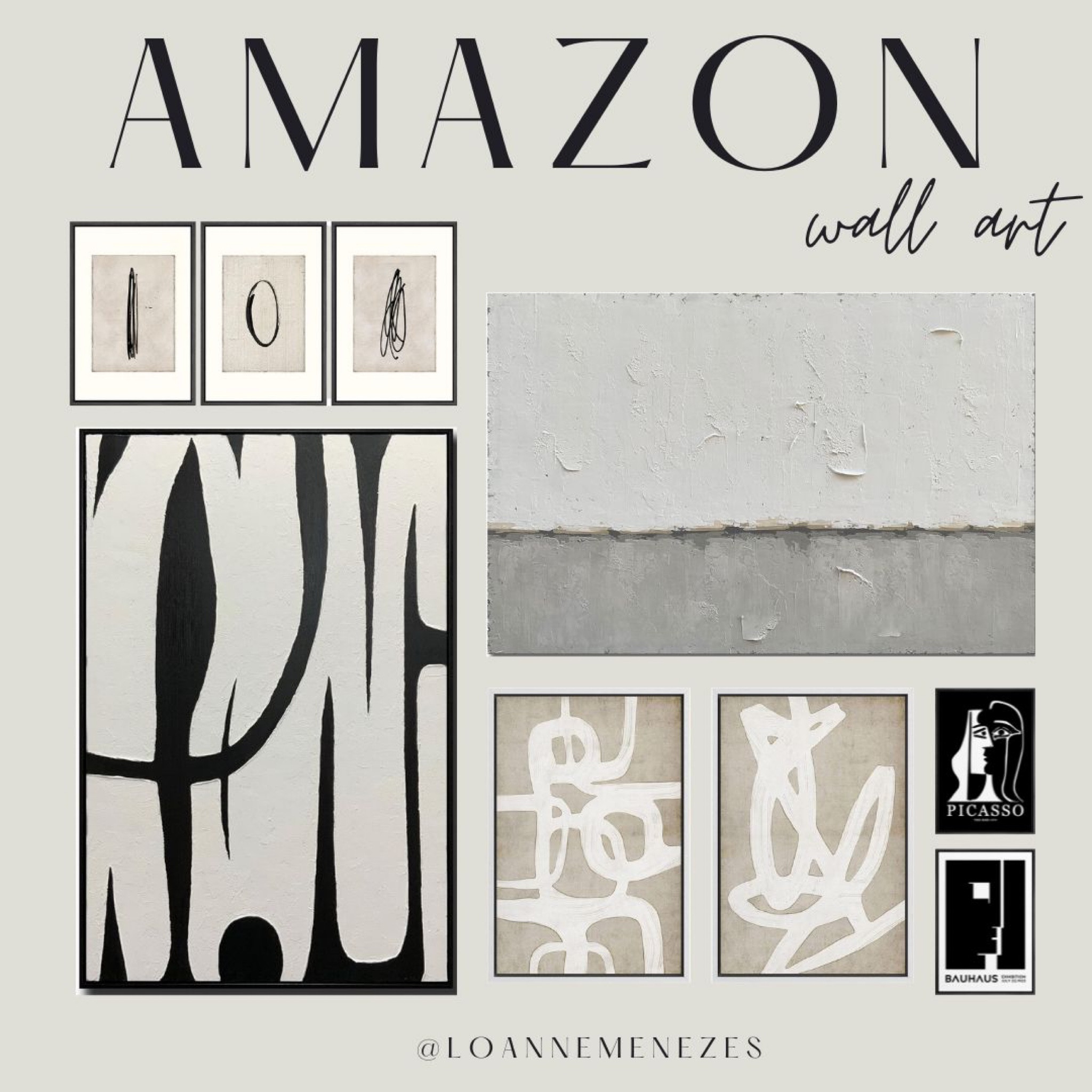 Affordable and stylish Amazon artwork’s! Texturized abstract wall arts  prints. 

#LTKhome #LTKfindsunder50