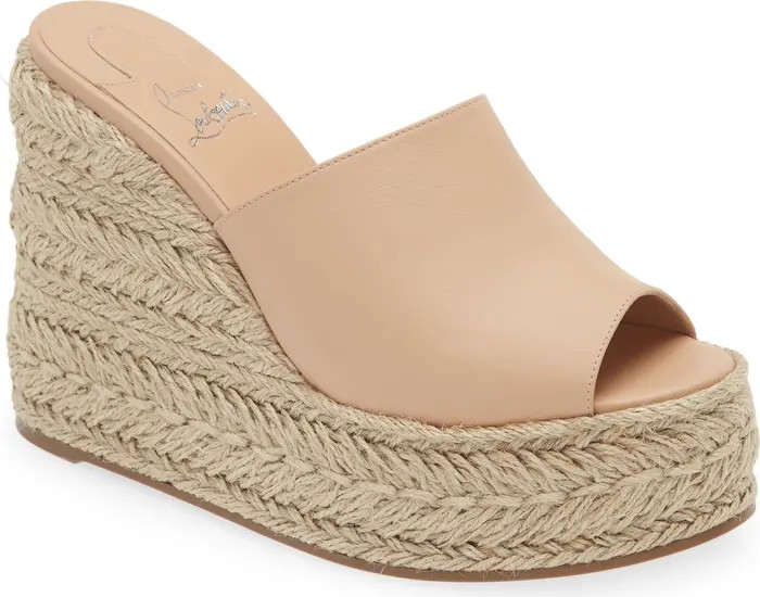 Ariella Platform Wedge Espadrille Slide (Women) | Nordstrom
