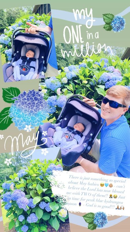 There is just something so special about May babies 🥹🩵👶🏼 - can’t believe the Lord has now blessed me with TWO of them!! 🤱😭 Just in time for peak blue hydrangea season 🪻 - God is so good!!! 🙏🏽🙌🏽

#LTKBaby #LTKFamily